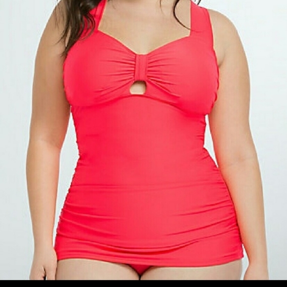torrid Other - Torrid neon red tikini top